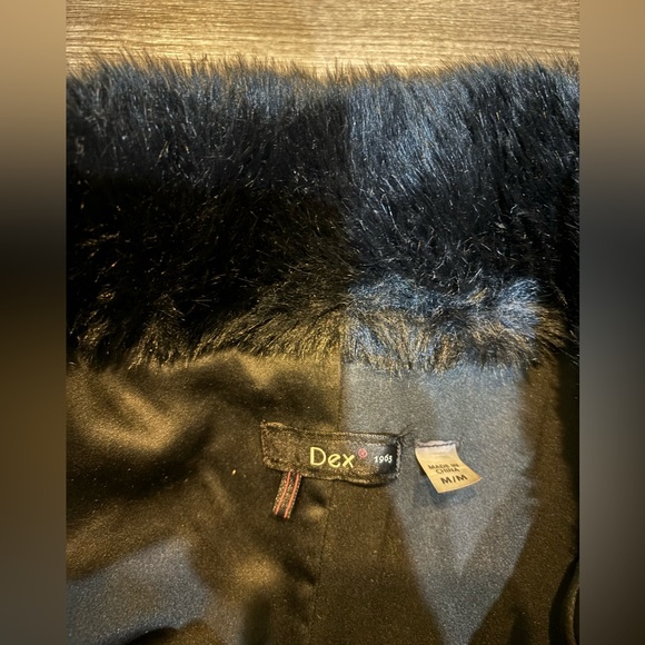 Dex vegan leather jacket - detachable faux fur - Picture 2 of 3